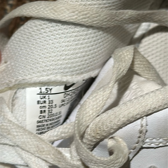 Nike Air Force 1 kids shoes size 1.5 youth - Picture 5 of 5